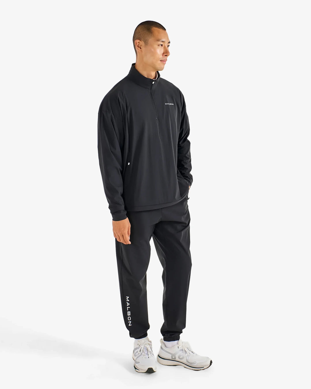 Malbon Performance QZ Shell Pullover | Golf Paradise