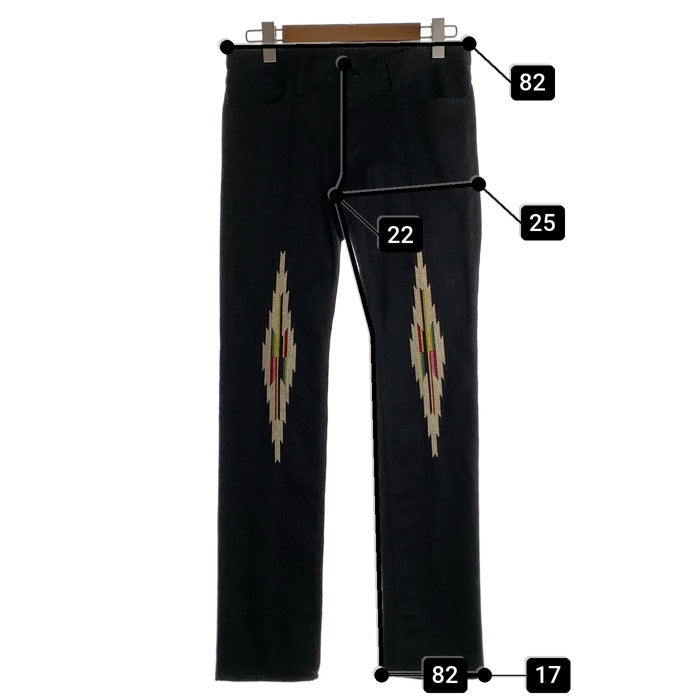 NUMBER(N)INE ナンバーナイン 05AW THS期 オルテガパンツ ブラック