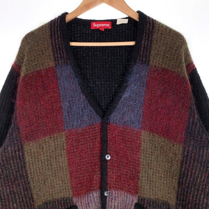 SUPREME シュプリーム 22SS Brushed Grid Cardigan ブラッシュド