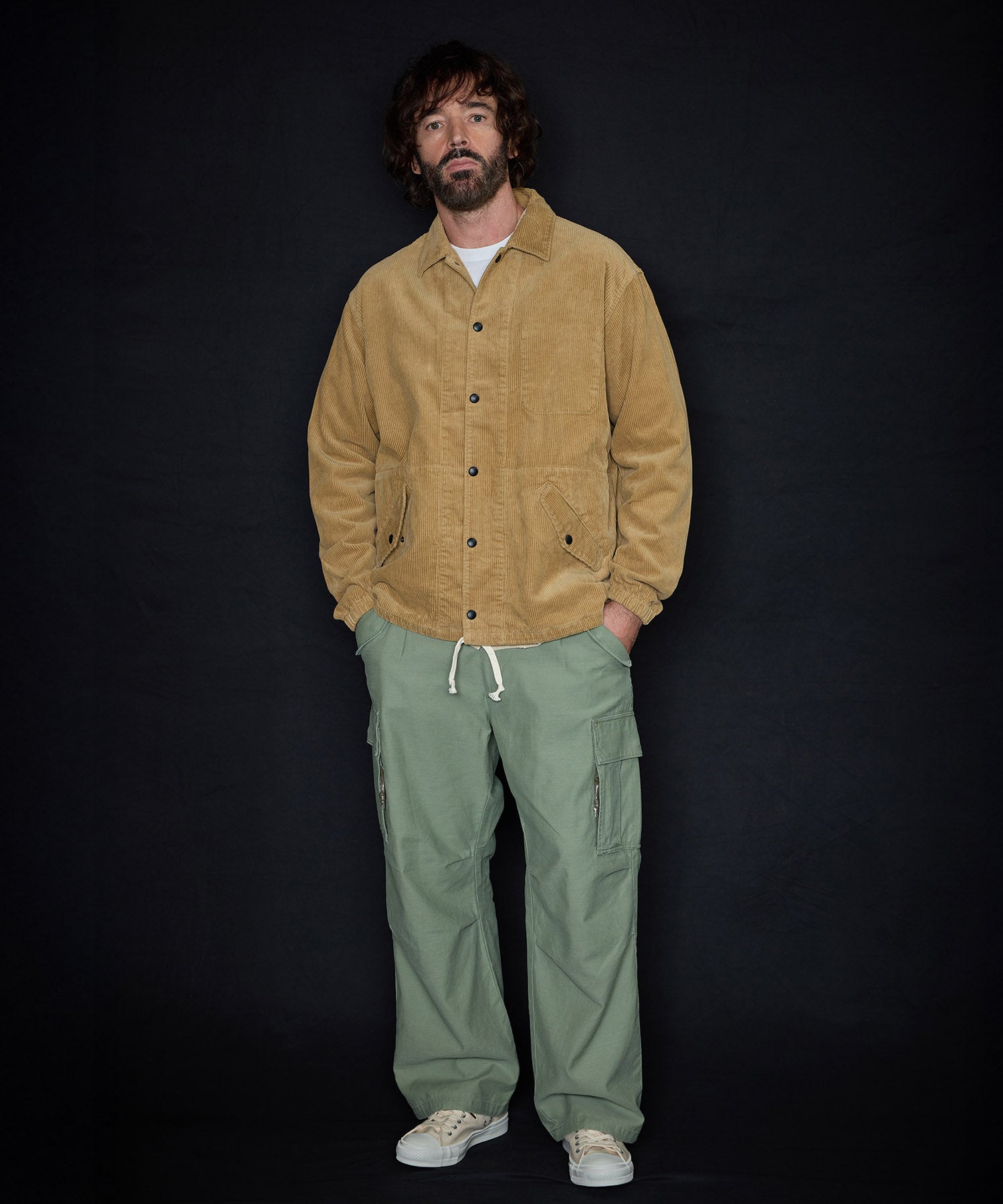 コーデュロイ ガレージ コーチジャケット – GORDON MILLER