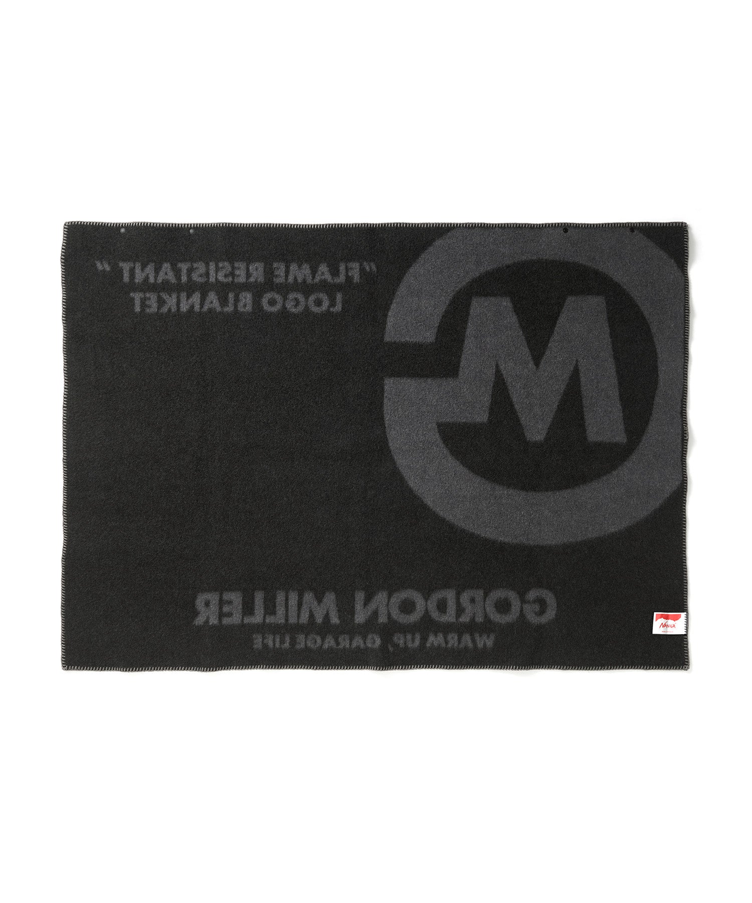 NANGA 別注 フレイム レジスタント ロゴ ブランケット – GORDON MILLER