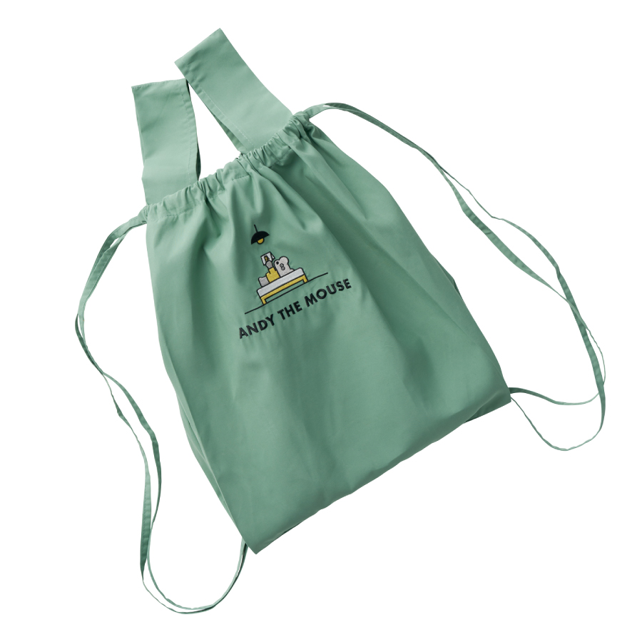 50%OFF】ねずみのANDY トラベルエコバッグ | トラベルグッズgowell