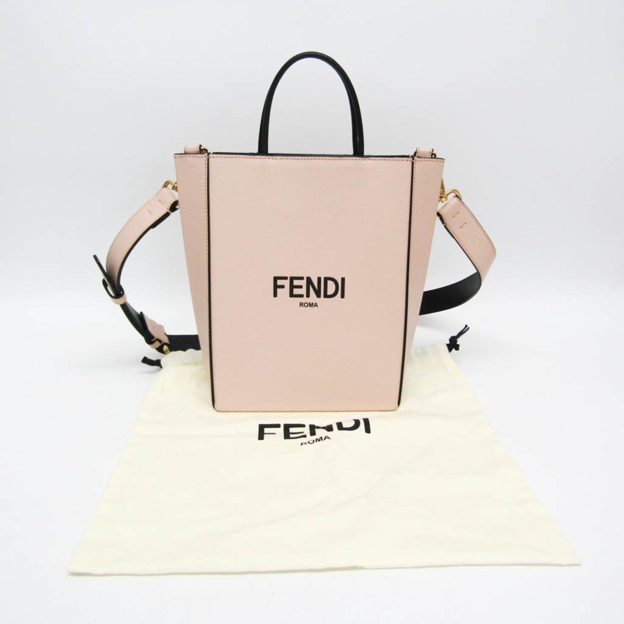 フェンディ(Fendi) ショッピングバックスモール ロゴ 8BH382