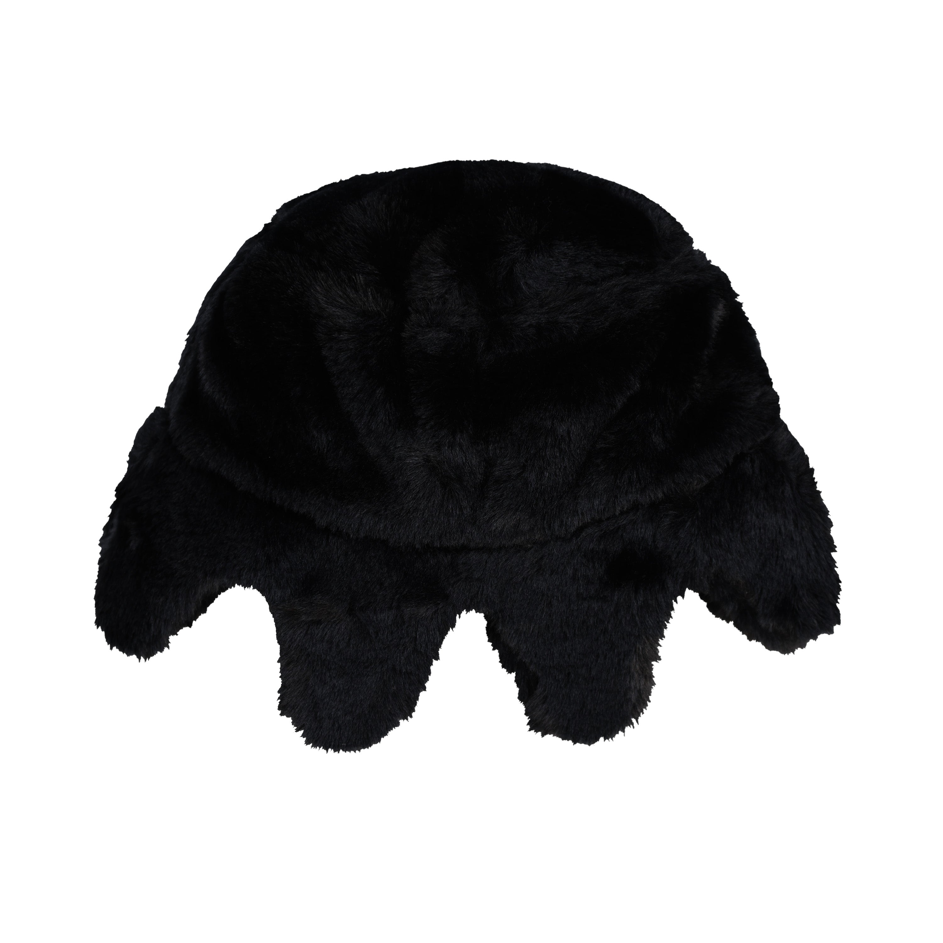 Furry Glo Sun Bucket Hat (Black)