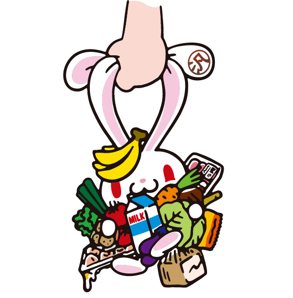 汎用うさぎ - チャッXCHARACTER - 【GLOOMY公式サイト】いたずらぐまの