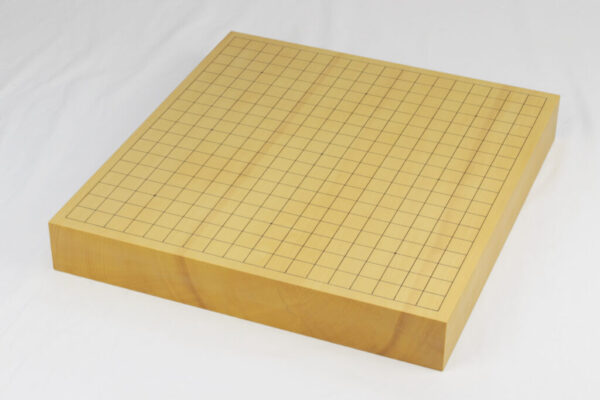 本榧｜碁盤20号卓上 3点セット｜栗碁器／本蛤碁石28号