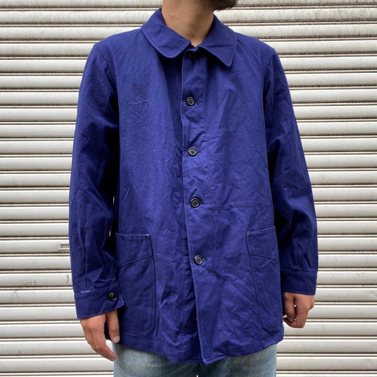 DEADSTOCK & VINTAGE - 1940〜50's FRENCH WORK JACKET - | BLOG
