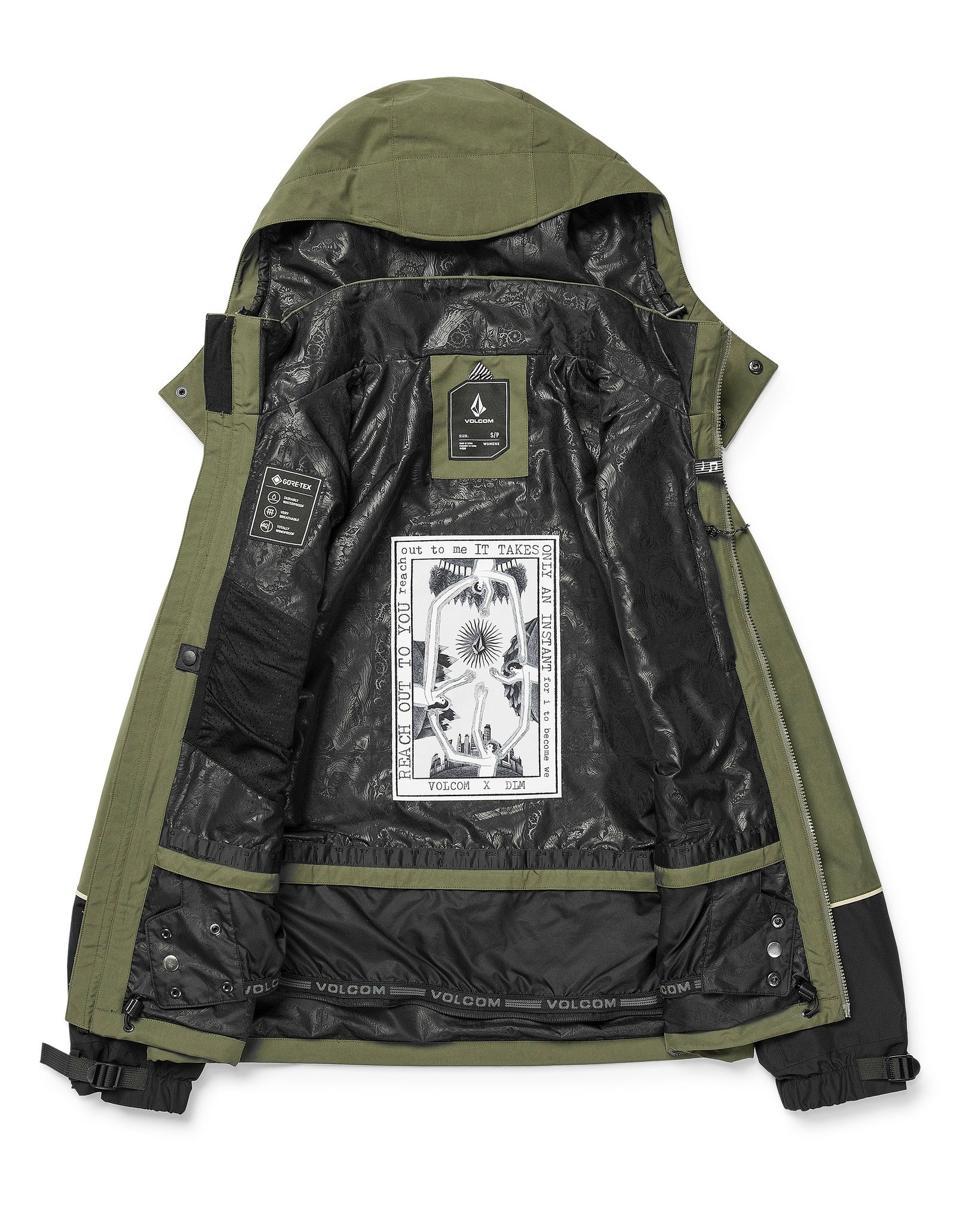 Volcom DLM Gore Tex Jacket - Gravitee Boardshop