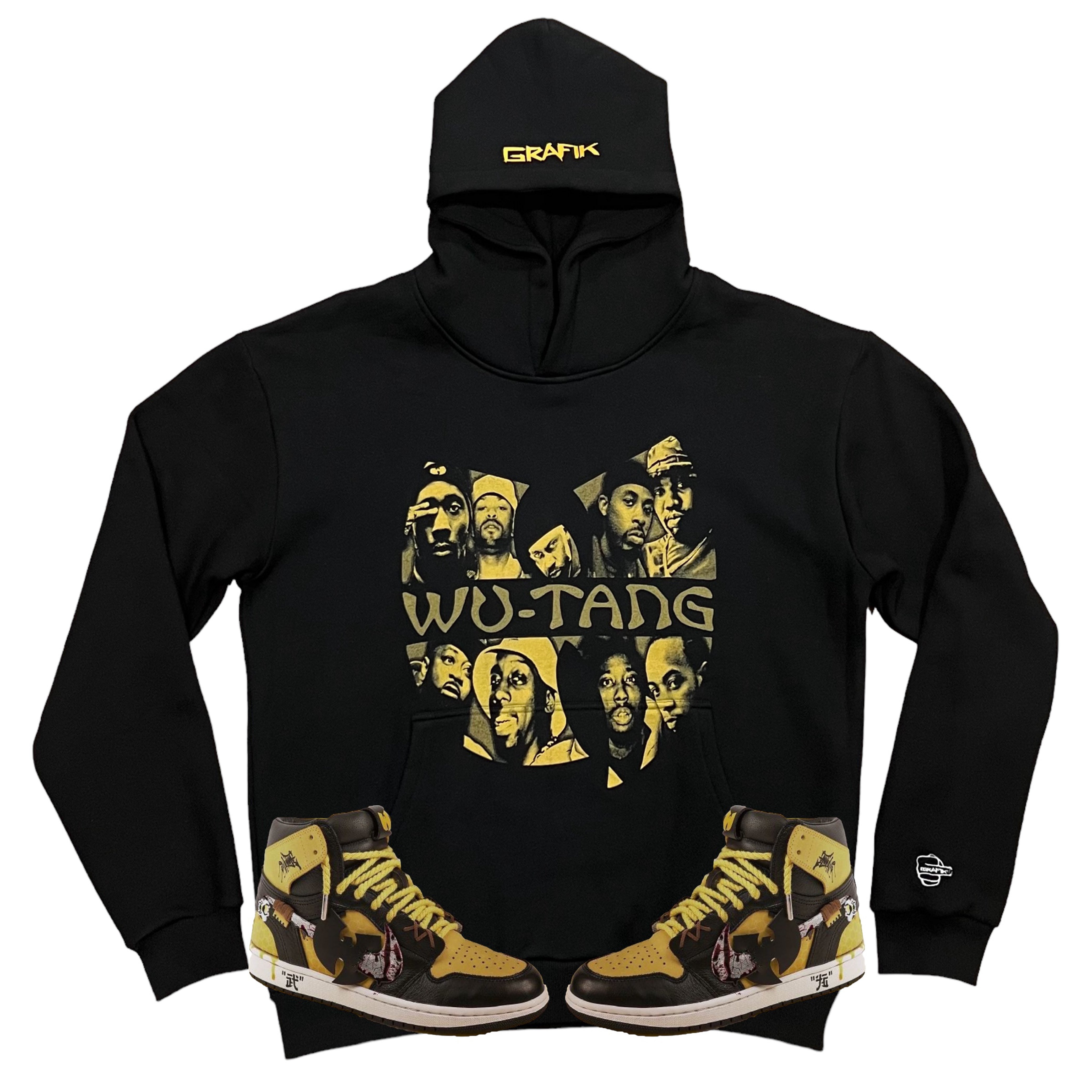 Wu-Tang Clan Hoodie (Black & Yellow)