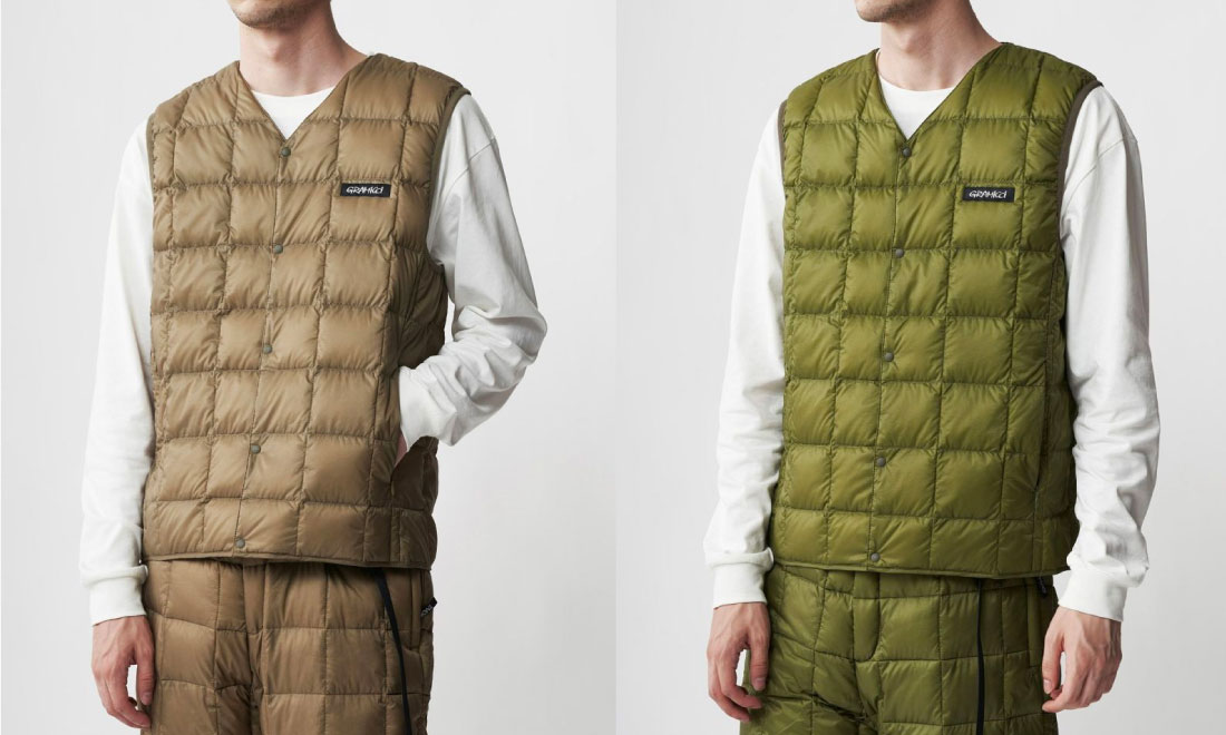 進化するタイオン×グラミチから 待望のダウンパンツが登場