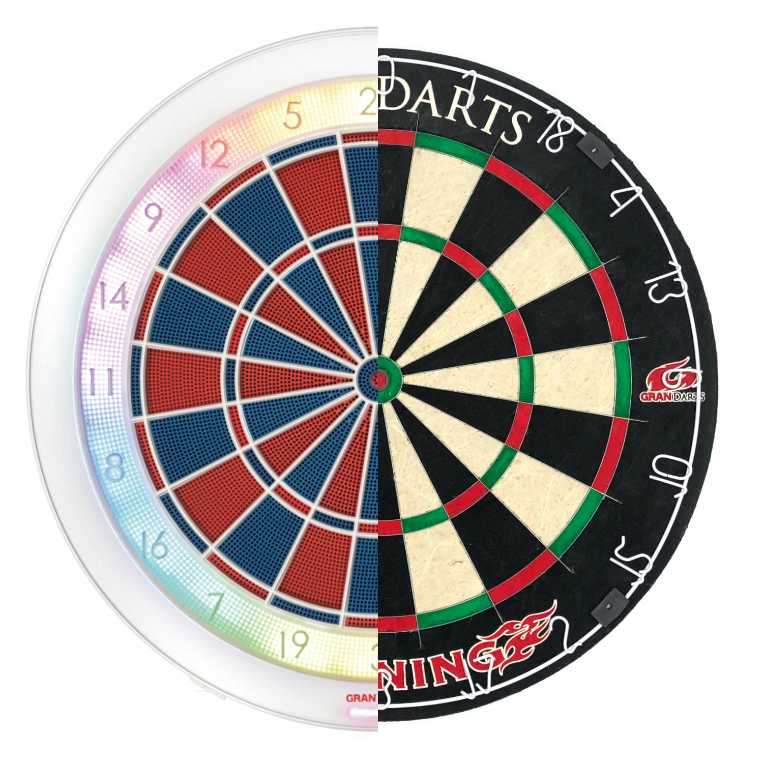 GRANBOARD132 White - Gran Board - Play Darts Online