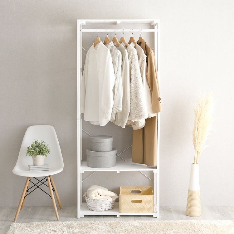 ハンガーラック 木製 幅75cm ワードローブ[LCHE-R] IASI | 家具通販の