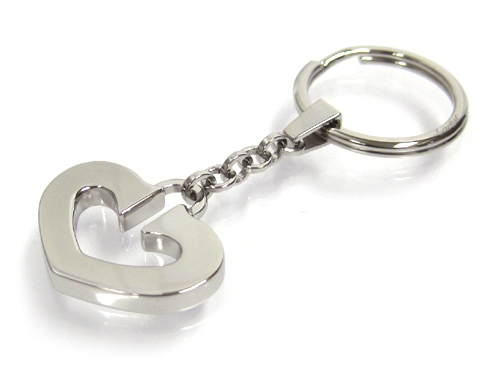 カルティエ キーホルダー /ハート モチーフ キーリング T1220254