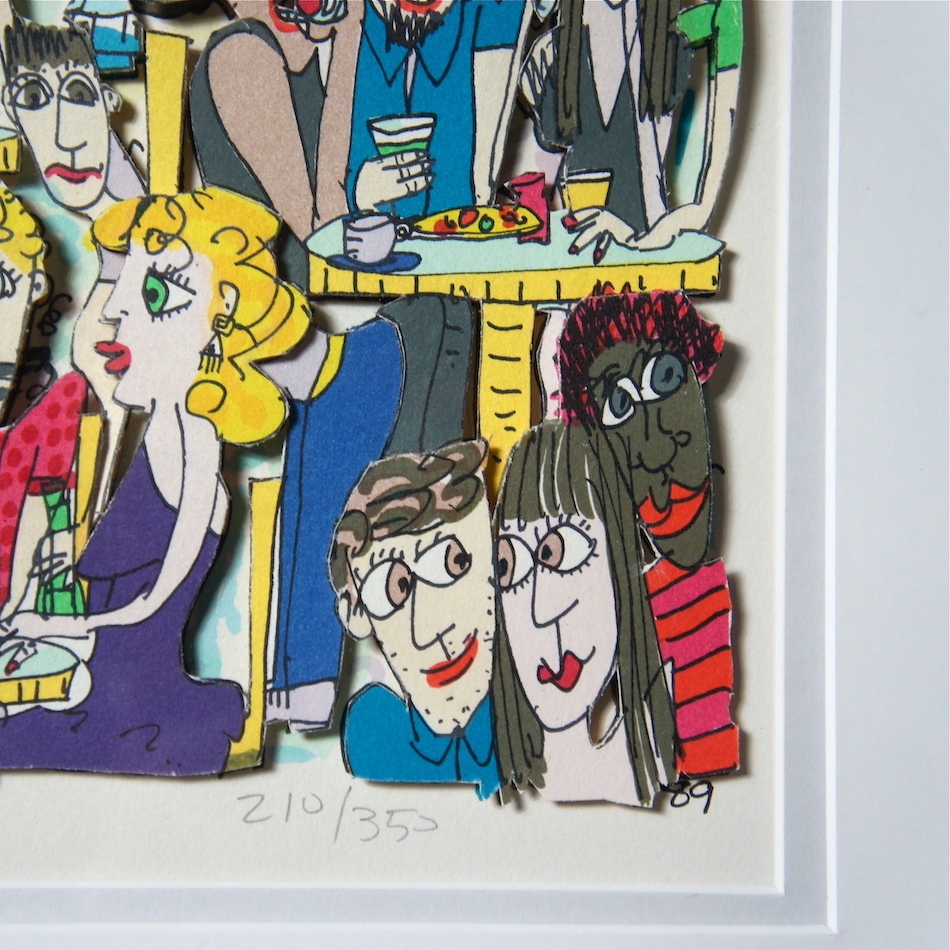 JAMES RIZZI シルクスクリーン 1989年作品 JAMES RIZZI シルク