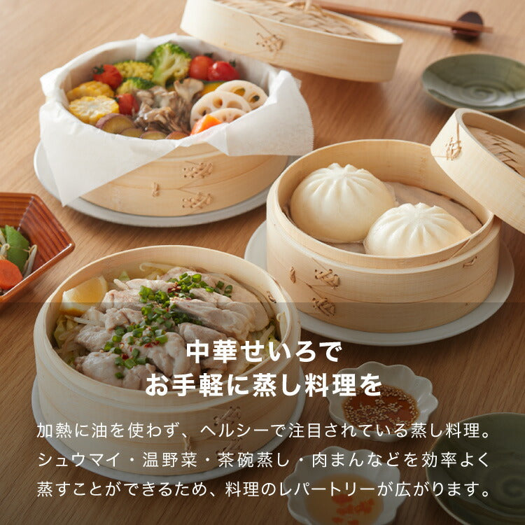 日本製 燕三条 せいろ用ステンレス鍋 21cm ステンレス鍋 蒸し器 蒸し鍋