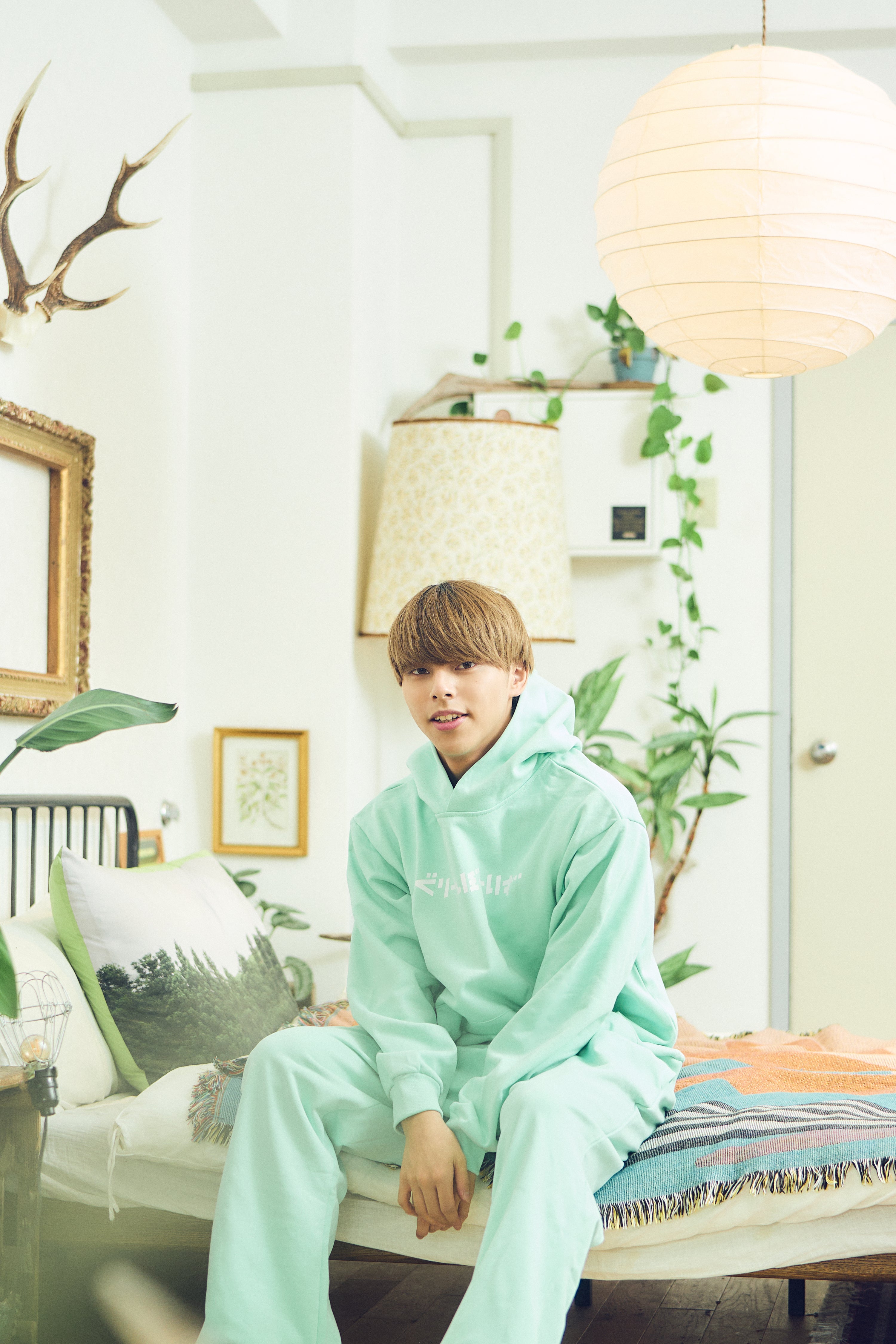 シャドーパーカー【セットアップ】（ターコイズ基準）/パンツ 上下