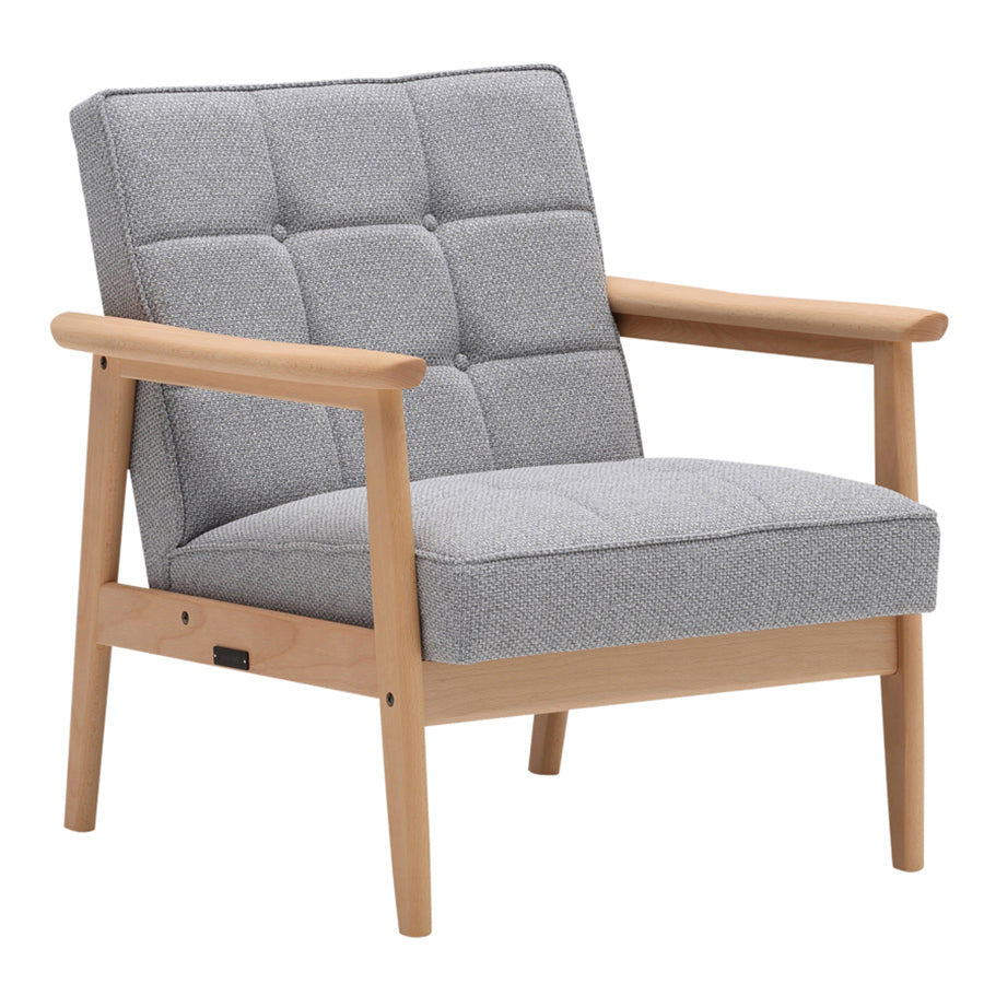 カリモク60【正規販売店】 Kチェア 1シーター ミストグレー | 北欧家具