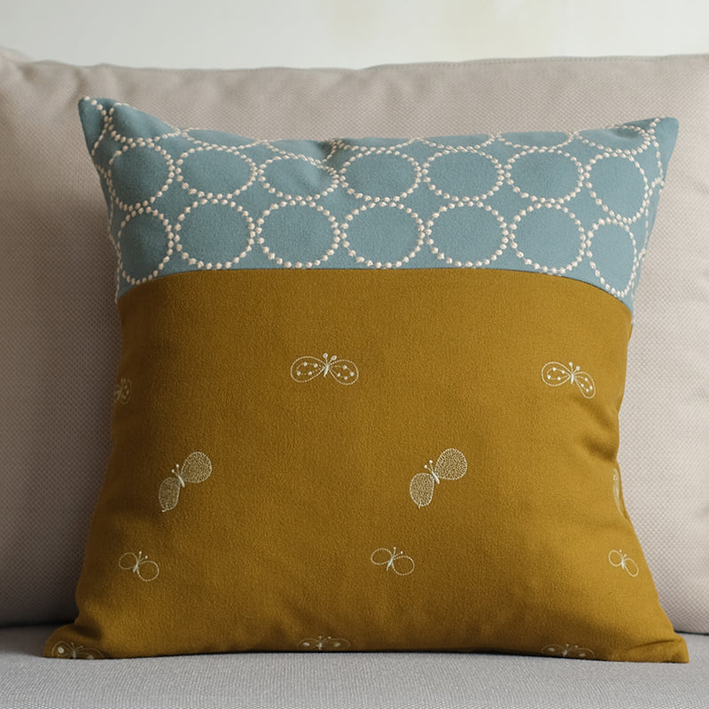 mina perhonen dop 「tambourine × choucho」クッションカバー ライト