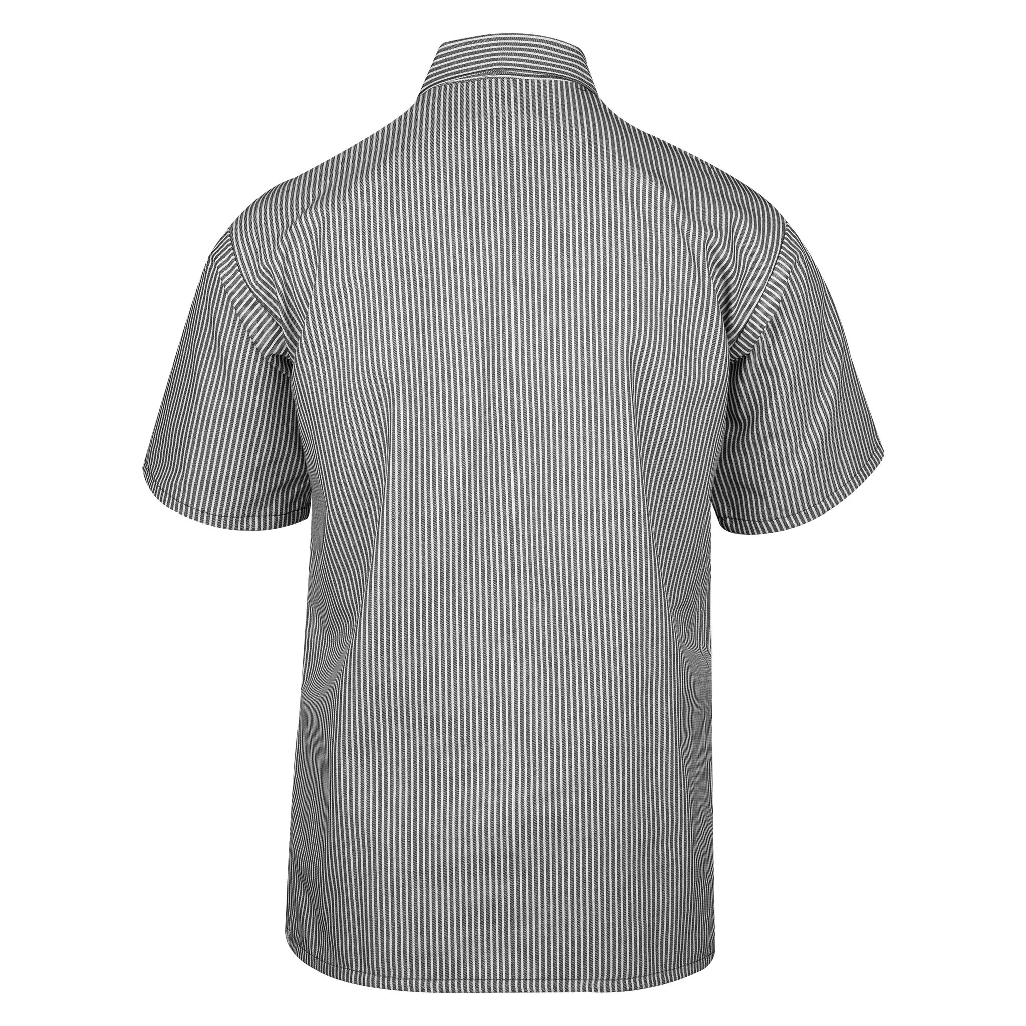 Ben Davis | Half Zip Short Sleeve Stripe Black | Shirts – Gunthers