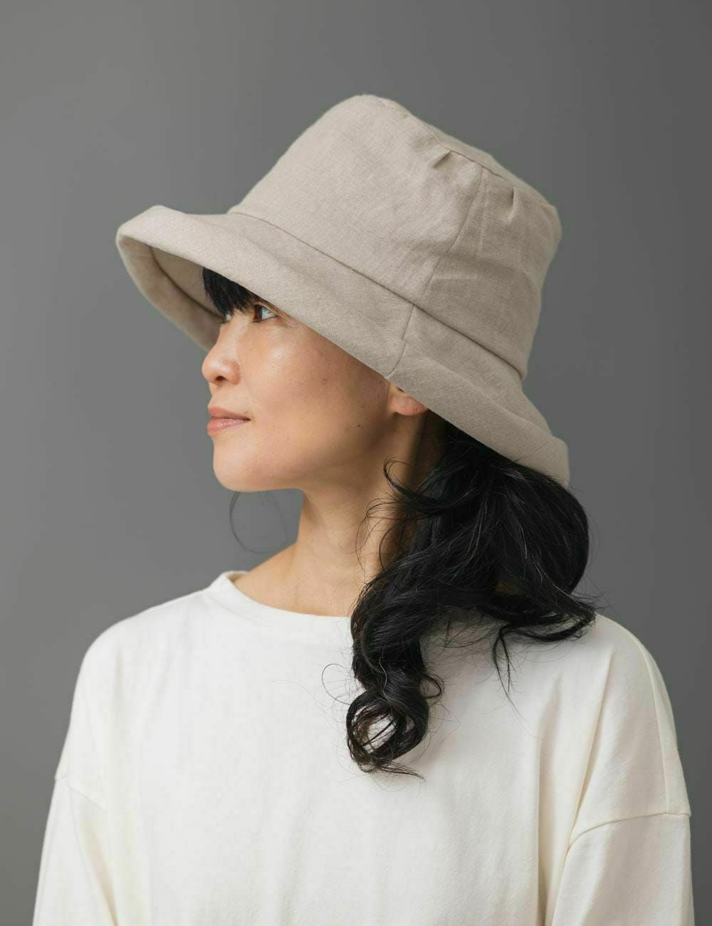 リネンキャンバスハット | 石見銀山 群言堂オンラインストア