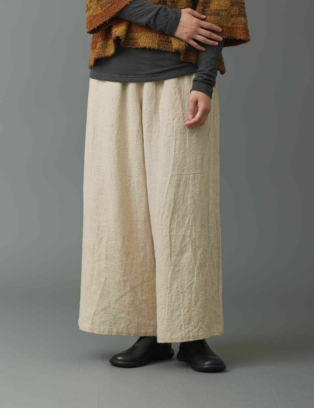 麻キャンバスパンツ山蕗（やまぶき） | 石見銀山 群言堂オンラインストア