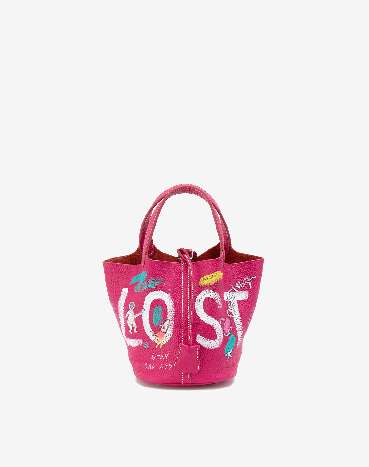 Cube Bag / size S / Vivid Pink – guernika official online shop