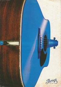 ThreeS AE series acoustic guitar catalog late '70s