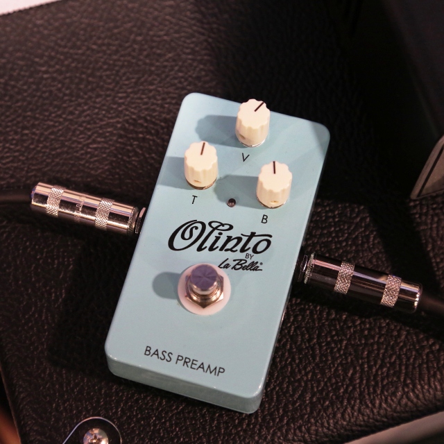 ベース用プリアンプ】マスタービルダーと弦の老舗メーカーラべラが