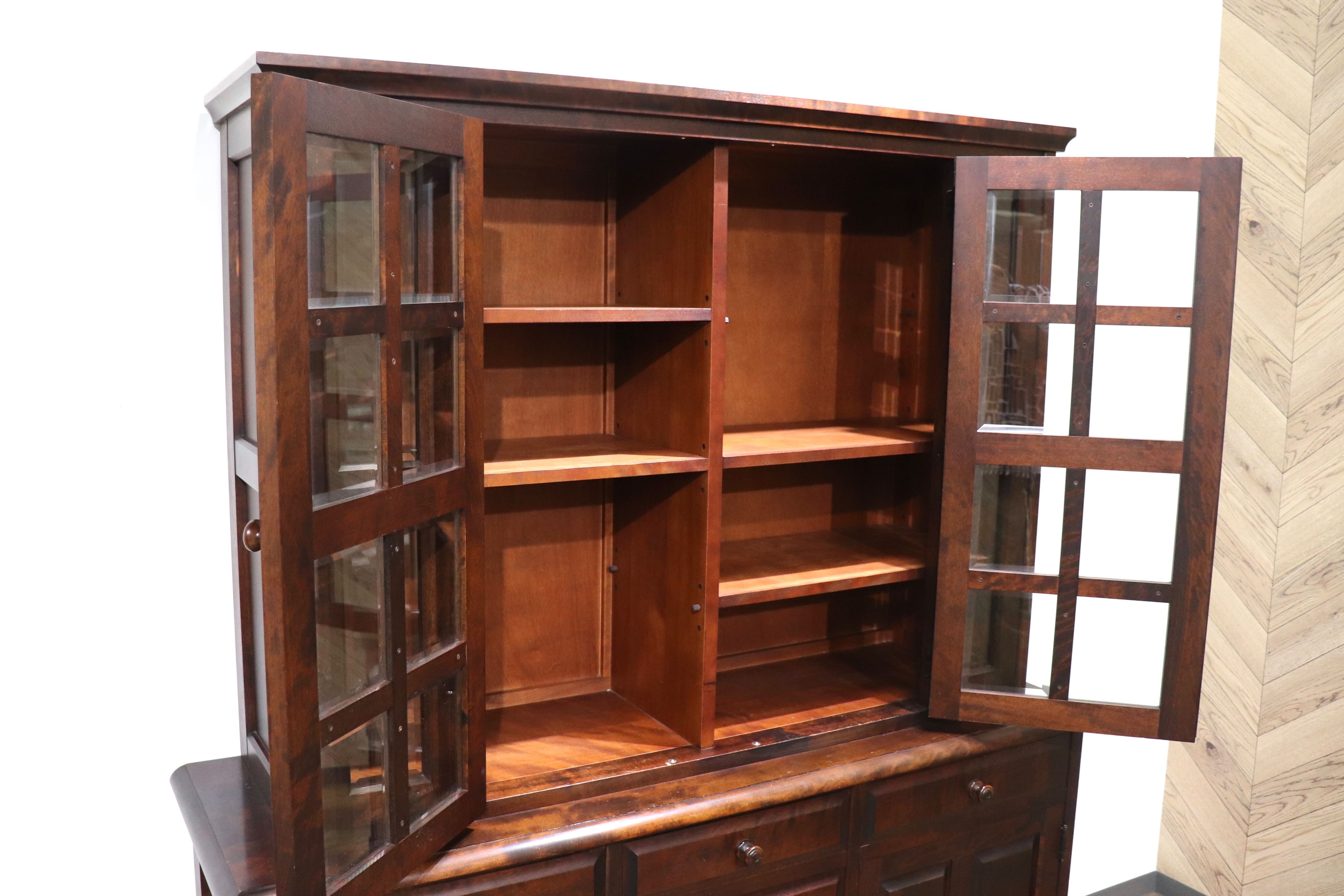 GMHN261○北海道民芸家具 食器棚 カップボード ダイニングボード