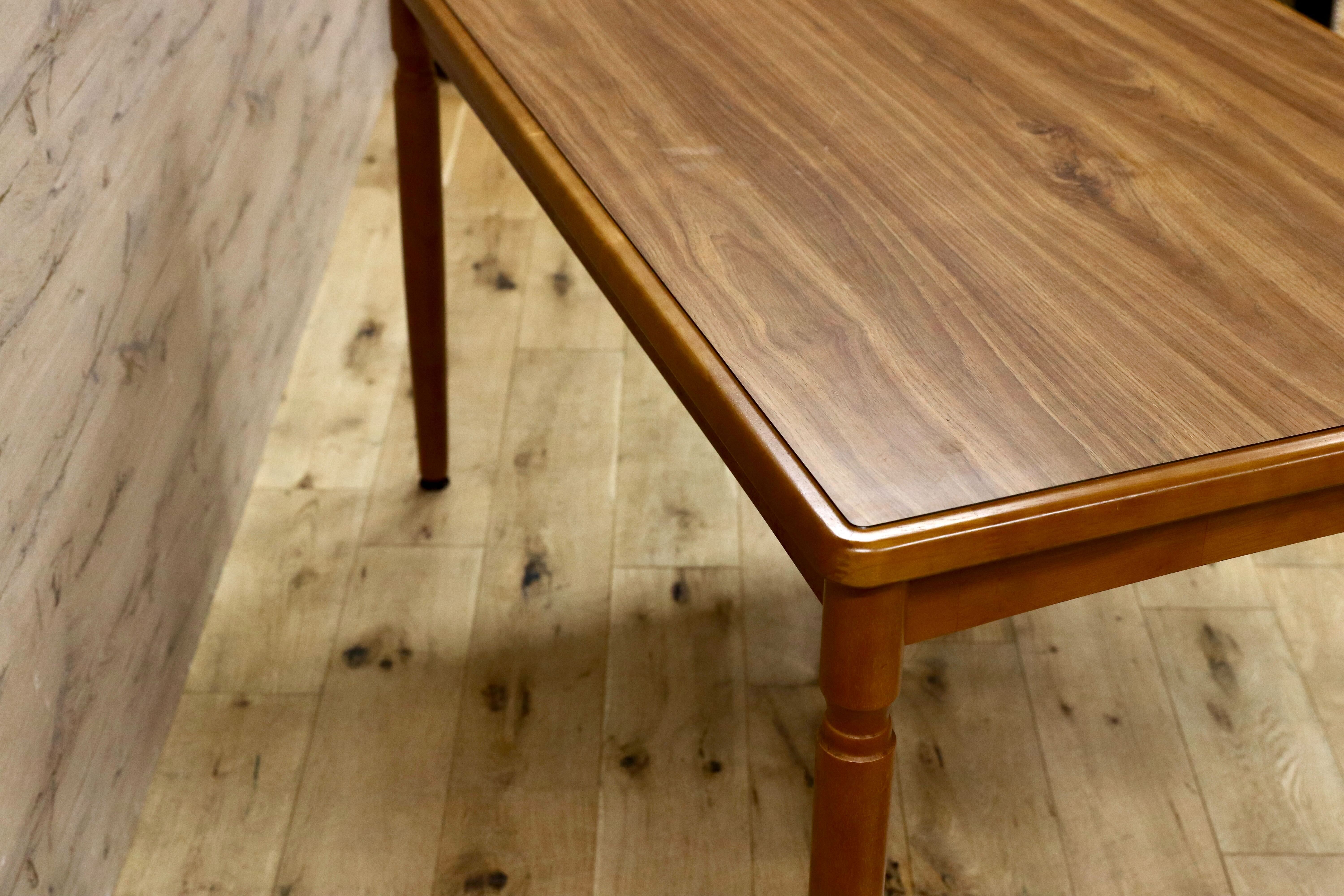 GMHH350○松田家具 ダイニングテーブル 食卓テーブル 昭和レトロ 木製