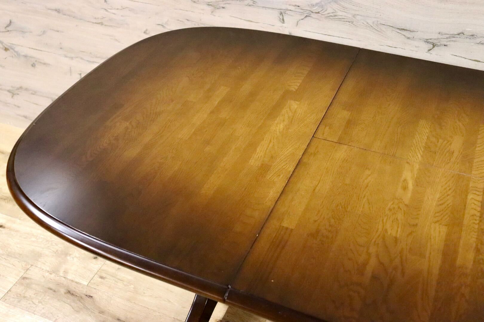 GMHS249○飛騨産業 / HIDA キツツキ 穂高 伸長式ダイニングテーブル