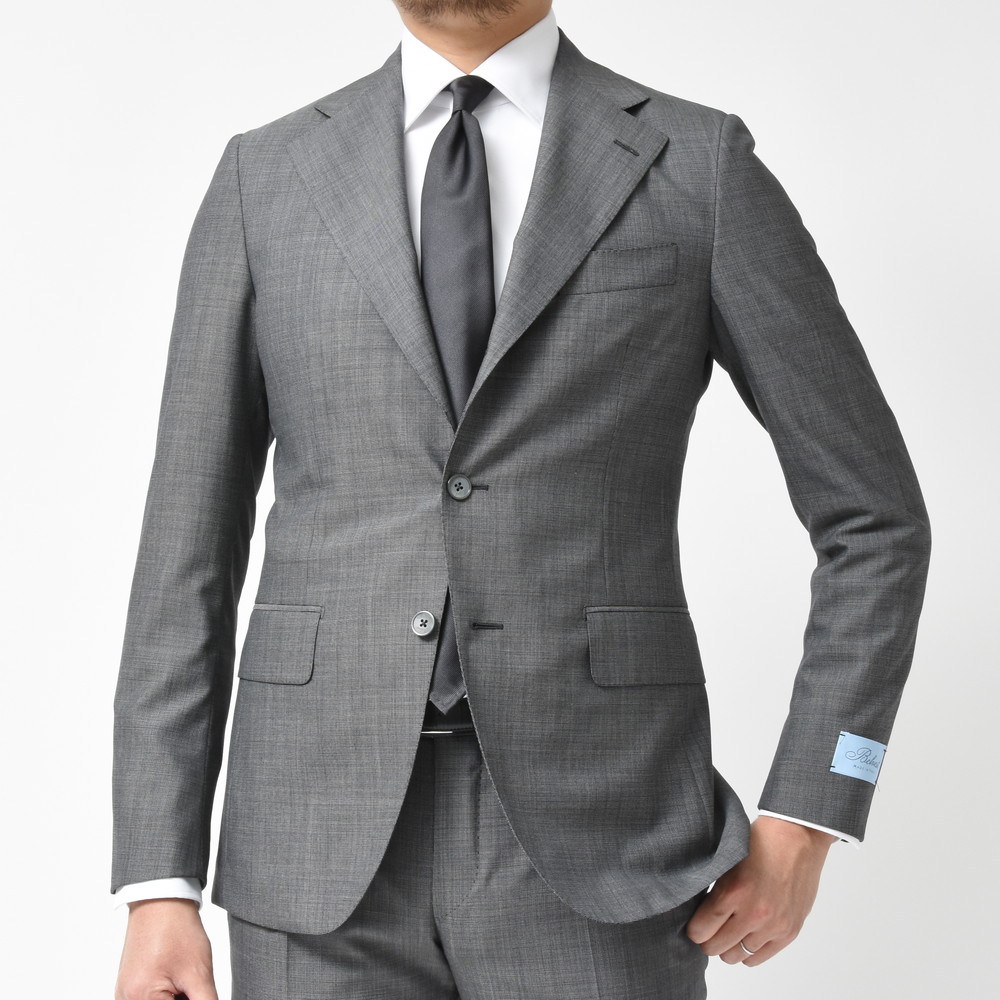 スーツはグレーが気になります！BELVEST（ベルベスト） カプセル