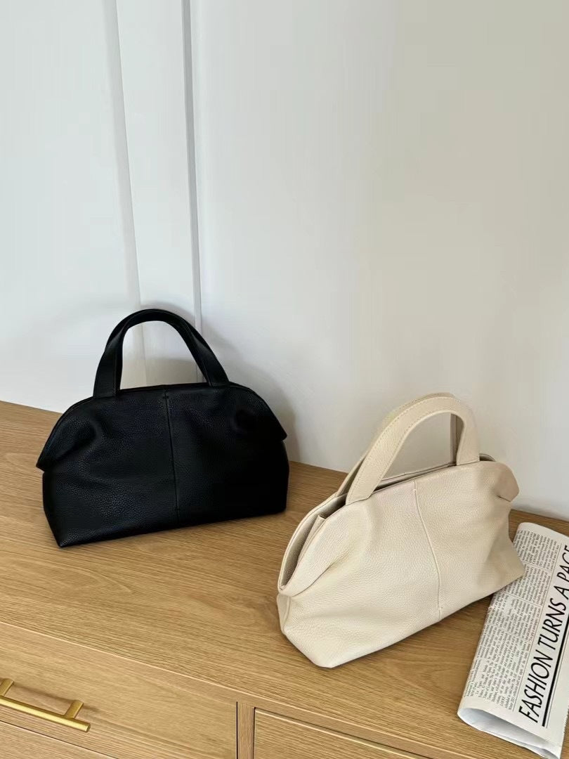 ソフトレザークラシカルハンドバッグ 1873 – gypsophila