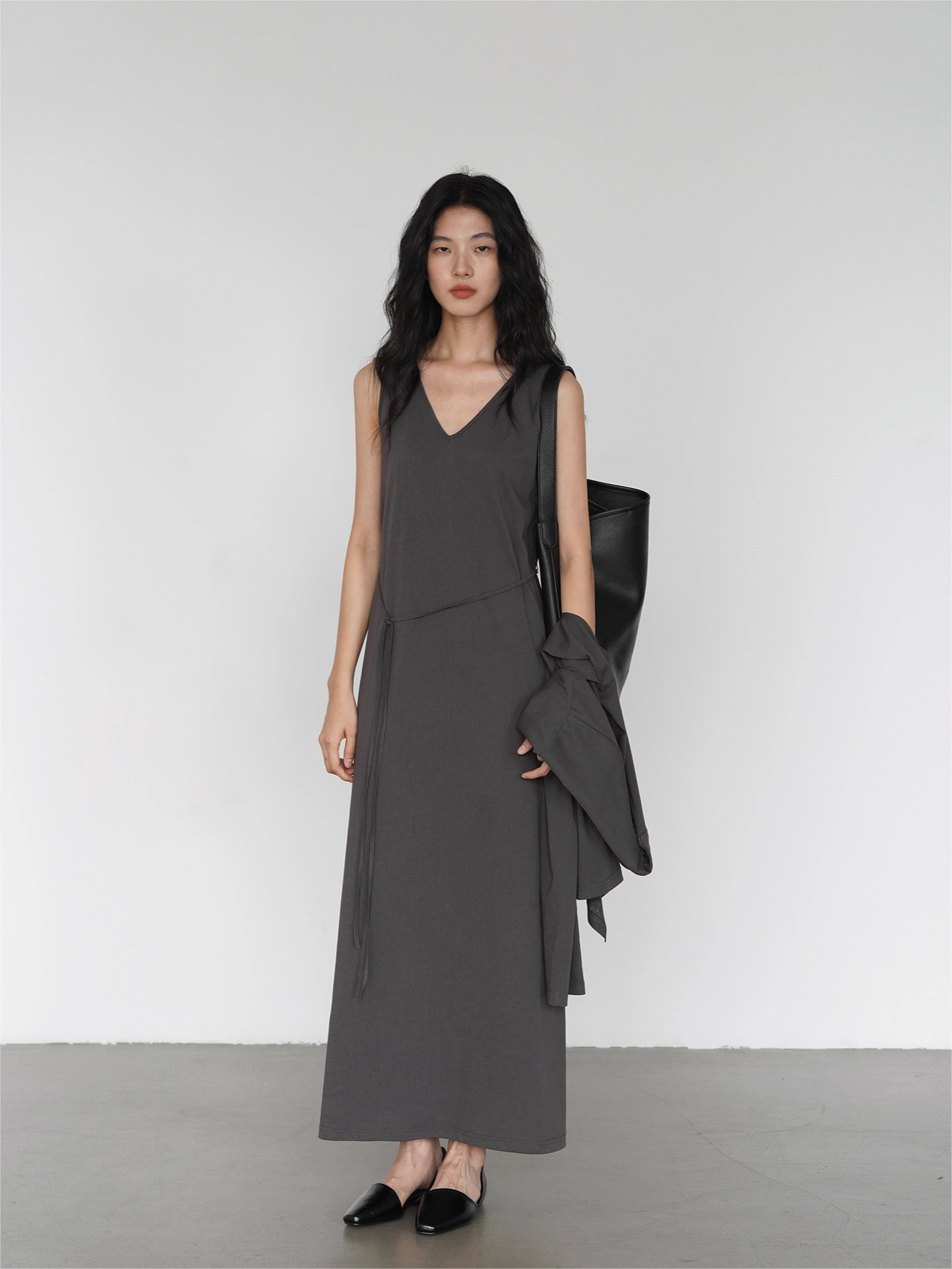 カーディガンセットノースリーブワンピース 2097 – gypsophila