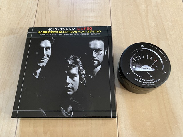 キング・クリムゾン 「レッド 50」50周年記念2SHM-CD+2ブルーレイ