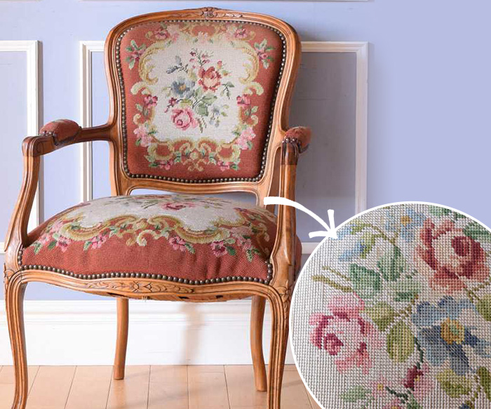 サロンチェアを使った優雅なお部屋づくり