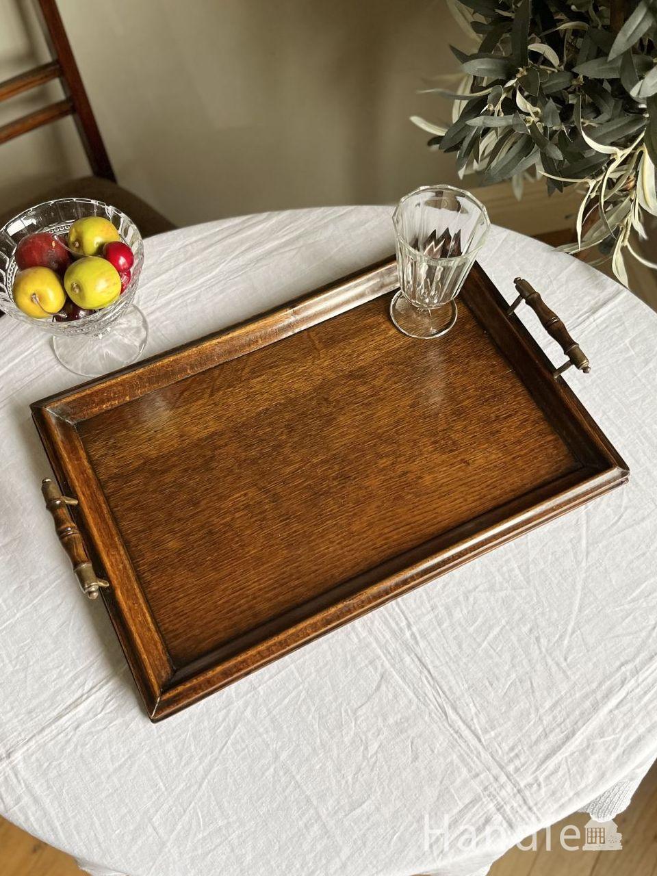 英国アンティークシルバープレートのギャラリートレイ、英国の持ち