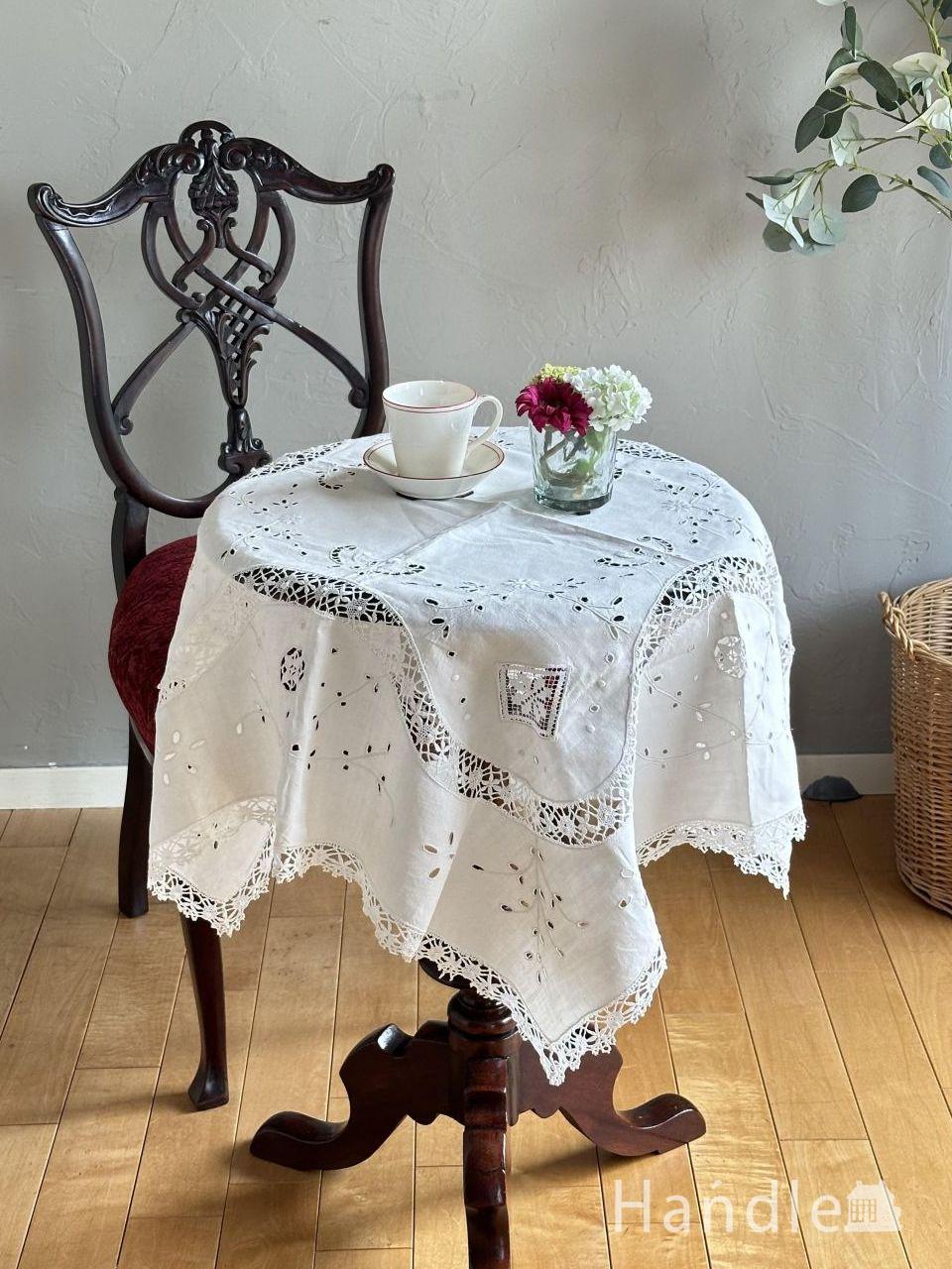 demain italy collection 花柄装飾のテーブル イタリア製 Demain