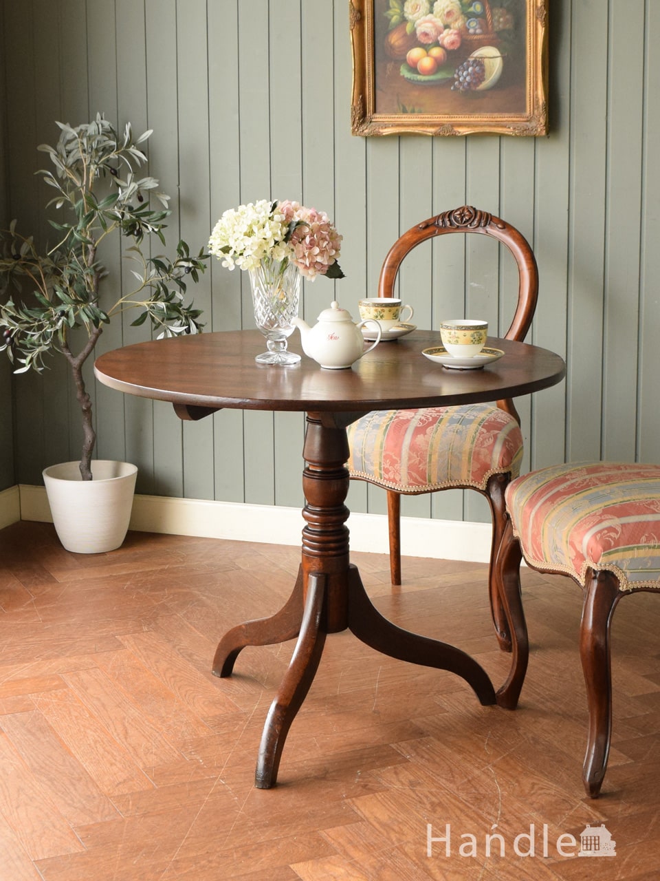 マッキントッシュ社のヴィンテージ家具、伸張式のダイニングテーブル(x