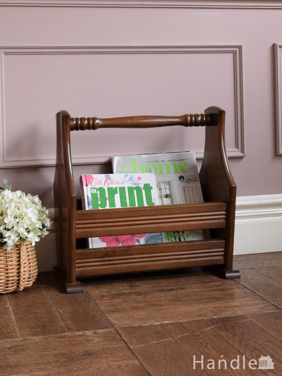 1950年代のアンティーク マガジンラック(k-449-f)｜アンティーク家具