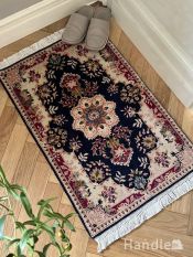 ペルシャ絨毯 ペルシャヴィンテージラグ 148x102 手織り オールド