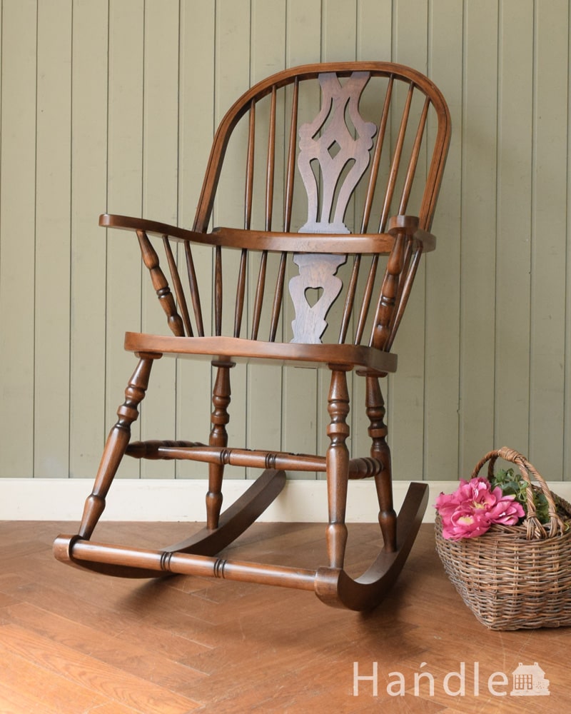 1980年代のアンティーク ロッキングチェア(k-287-c)｜アンティーク