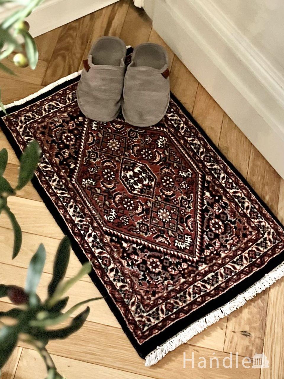 amaleh購入 ペルシャ絨毯 1930 x 930mm ビンテージラグ 【公式通販】