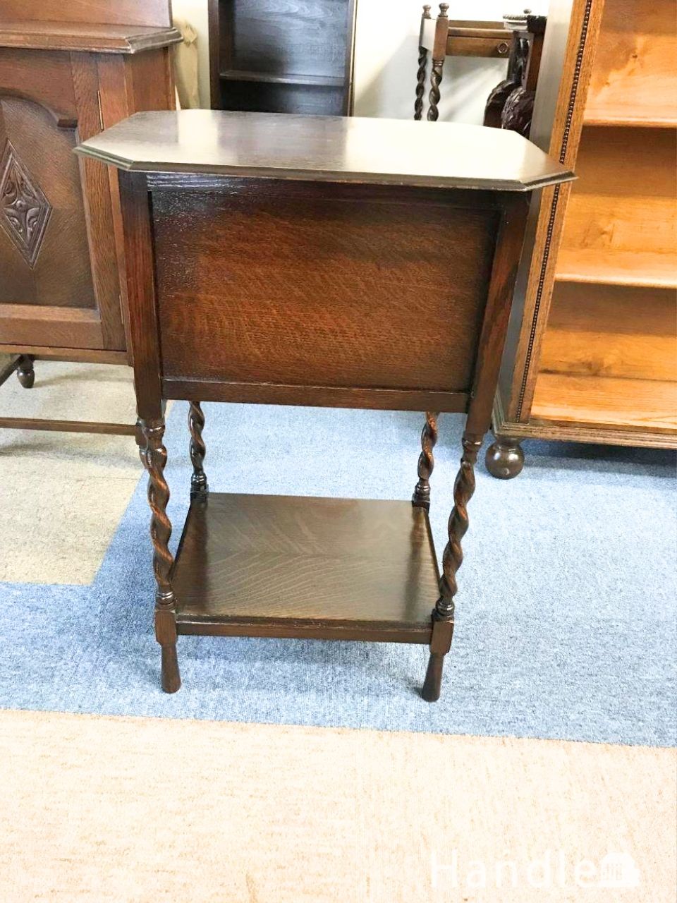 RENSEY レンセイ ミヤモト家具 チェスト キャビネット 開戸 電話台 ①