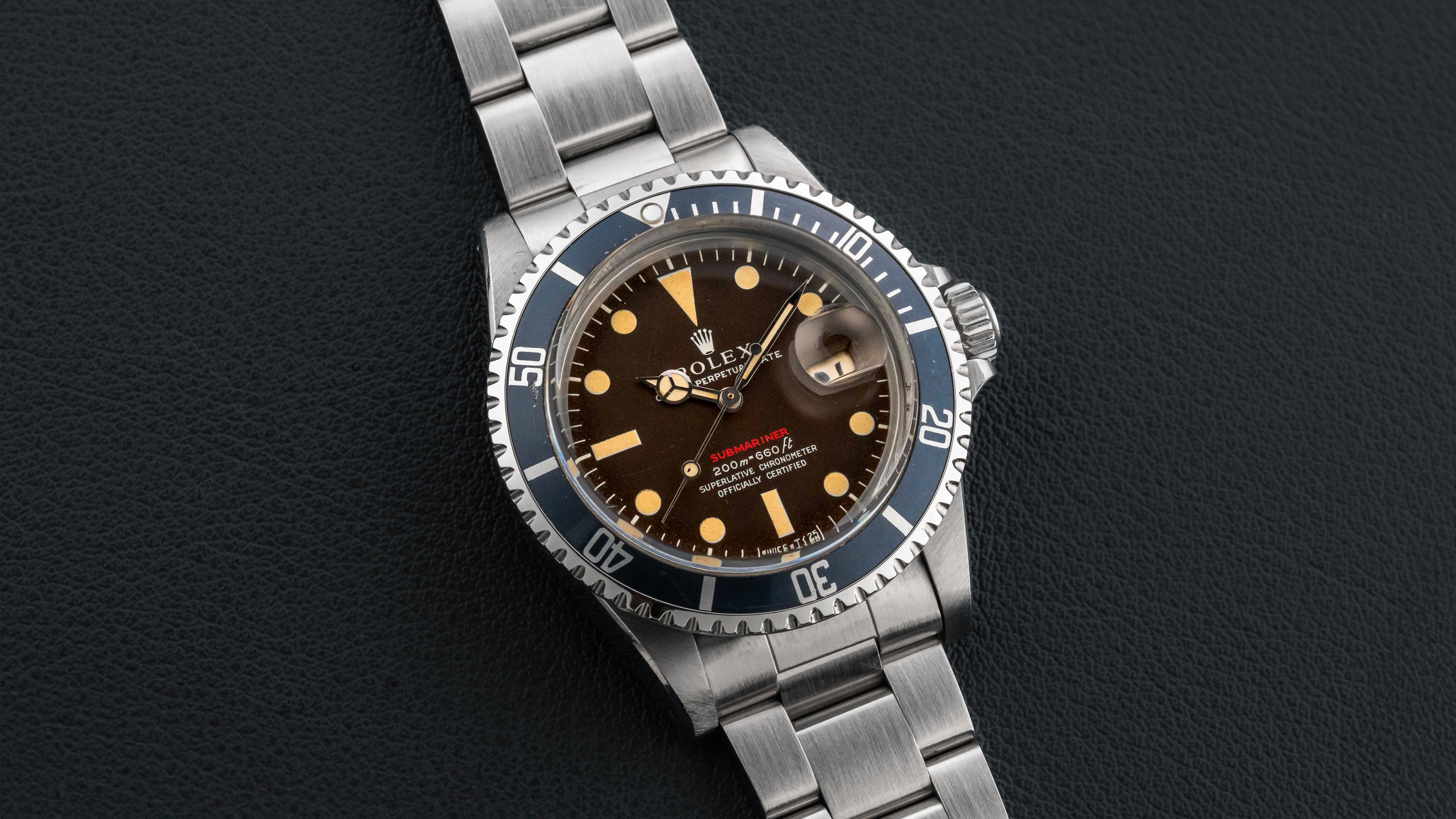 Tropical 1680 Rolex Red Submariner – Hairspring
