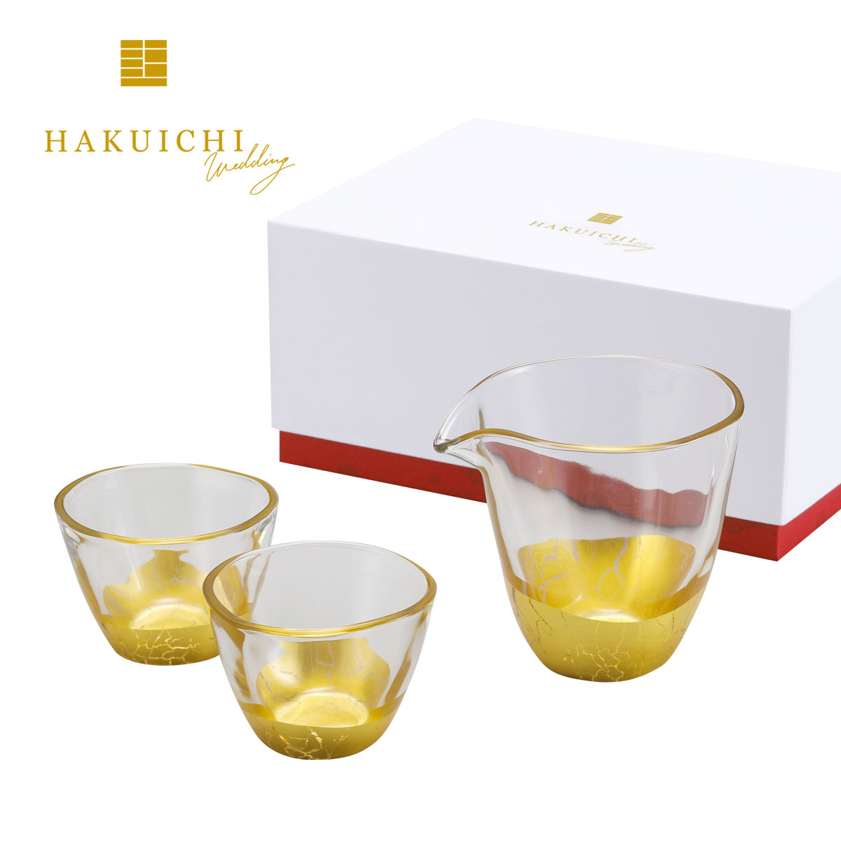 箔一 hakuichi 金箔 金沢箔 金沢 工芸品 《HAKUICHI Wedding》貫入 酒