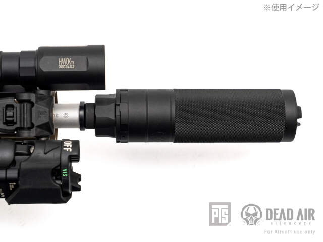 PTS Dead Air Sierra 5 Mockサプレッサー (non US ver.) Black