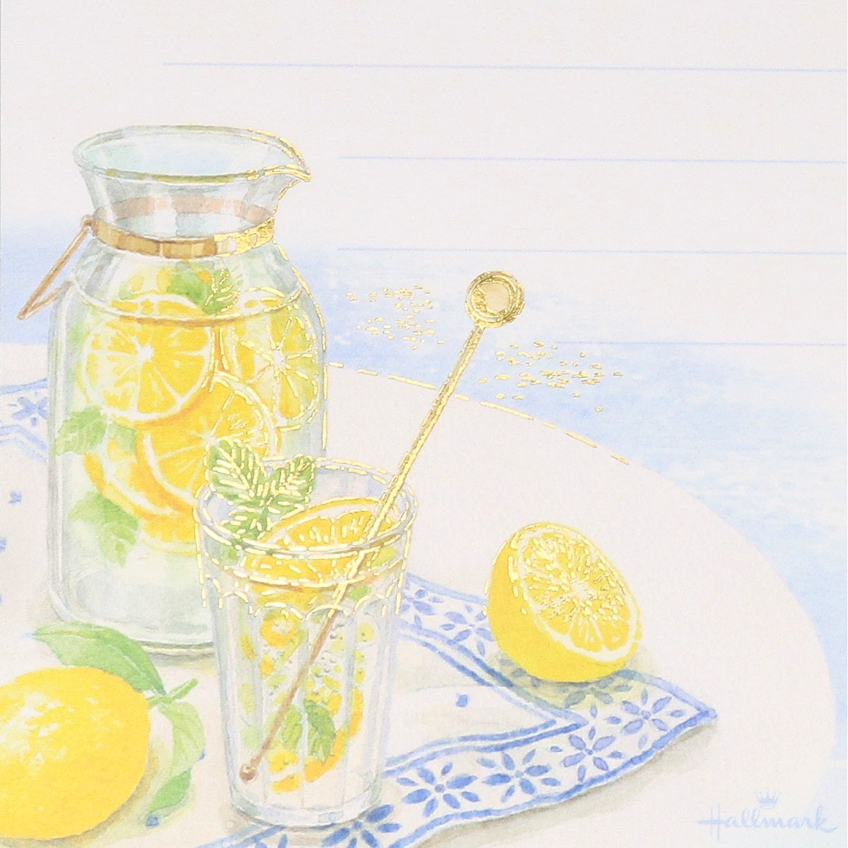 シーサイドレモン【一筆箋／チェンジズ・オブ・ネイチャー】日本ホール