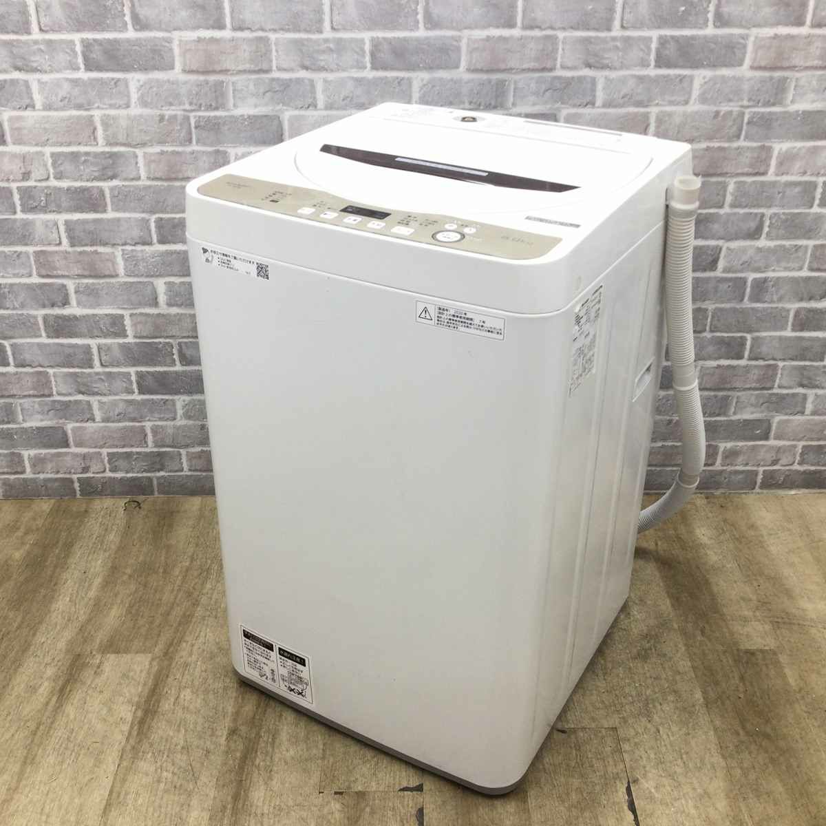 シャープ 洗濯機 6.0kg 縦型 ブラウン ES-GE6D-T 2020年製 | リユース