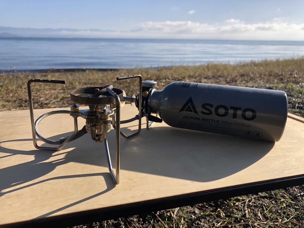 レビュー】SOTOのバーナー『ストームブレイカー 』はガスとガソリンの